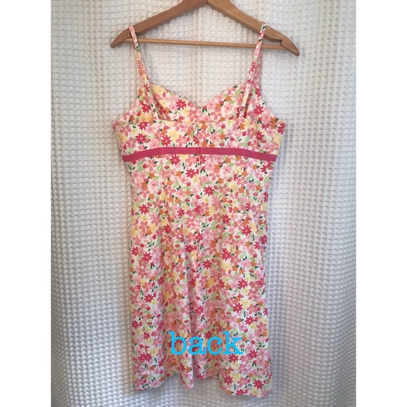 EUC vintage Lilly Pulitzer floral print dress - Picture 2 of 7